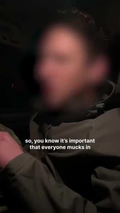 Luke, a 25yo former british serviceman crossed the border from Poland to Ukraine in order to fight against russians