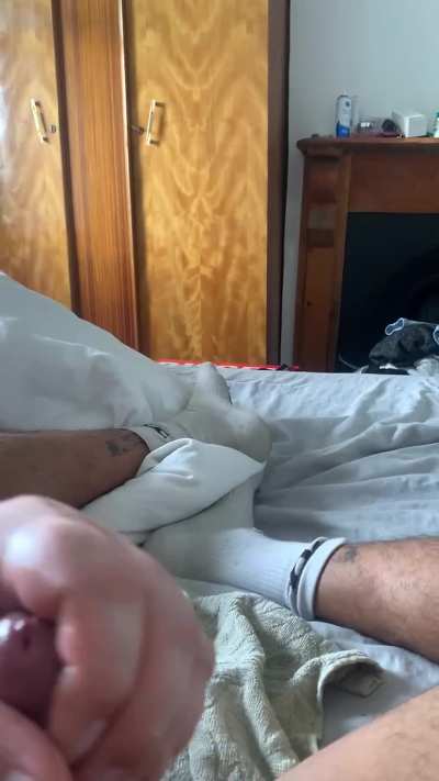 He turned the tap on.