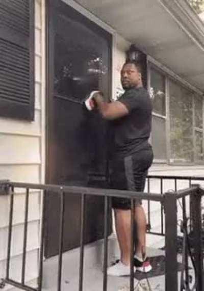 When you hear your neighbours fighting