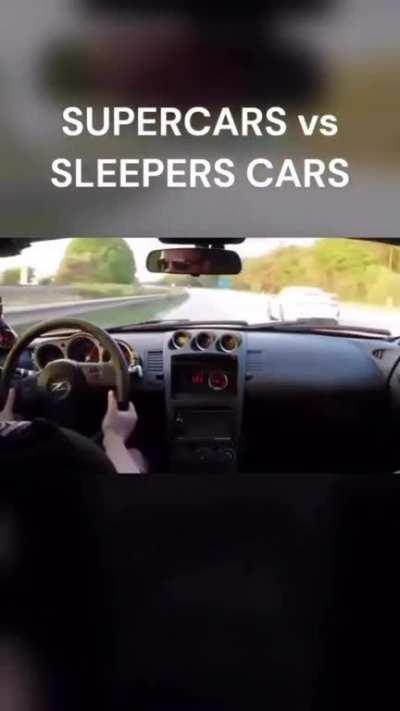 When some rich swiss kids want to have fun on the Autobahn, but its not fast enough for the German who has to get to work