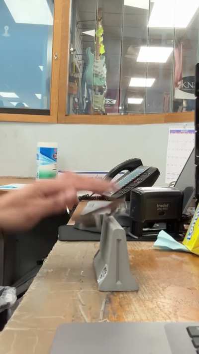 Tre flip smith while on the clock