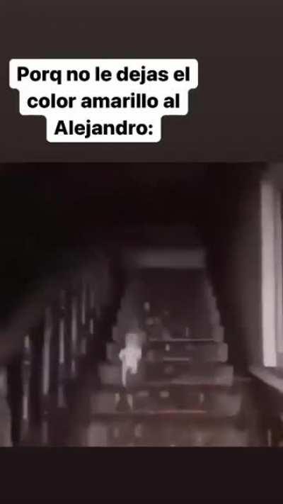 Por que no le dejas el amarillo al waton culiao