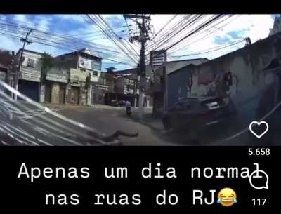 Como alguém que dirige no RJ, eu atesto que é mais ou menos isso mesmo.