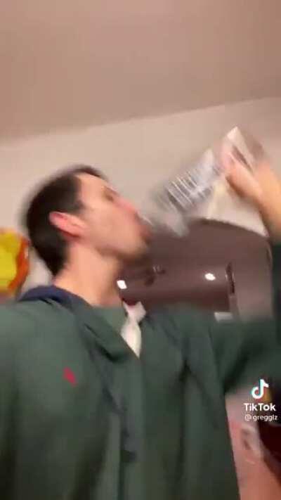 Not quite a cool guy but might just be the true water champ