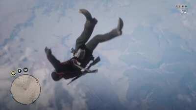 This game is so detailed you can see the curve of the Earth!