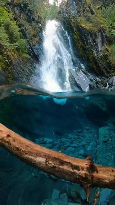 Alaska waterfall