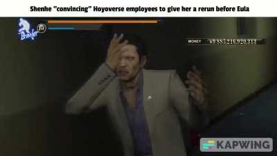 Security footage of Hoyoverse HQ before banner announcement