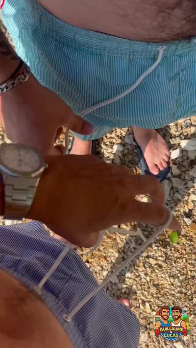 Risky Outdoor Frottage 👀🔥