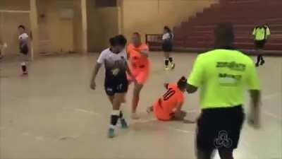 How dare someone showboat?