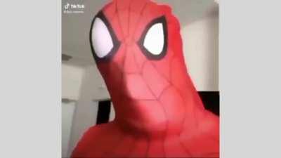 Spiderman takes normal pill