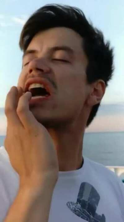 To eat a potato chip