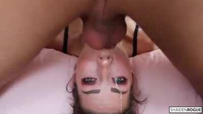 Pretty face gets fucked