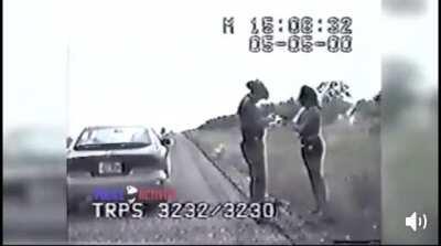 Of this cop being a fortune teller