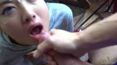 Purple Eyes Asian Facial