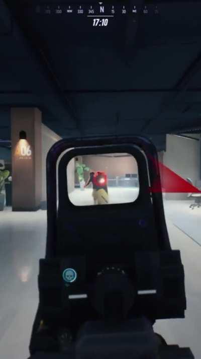 I think the Riot Shield may be a little busted… I counted nearly 20 shots that should’ve hit