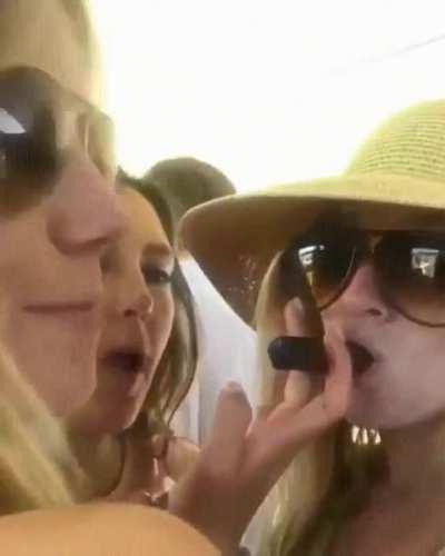 Hmc while I give her a puff