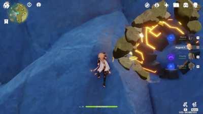 PSA: You can use geo traveler to have an easier time climbing up high places