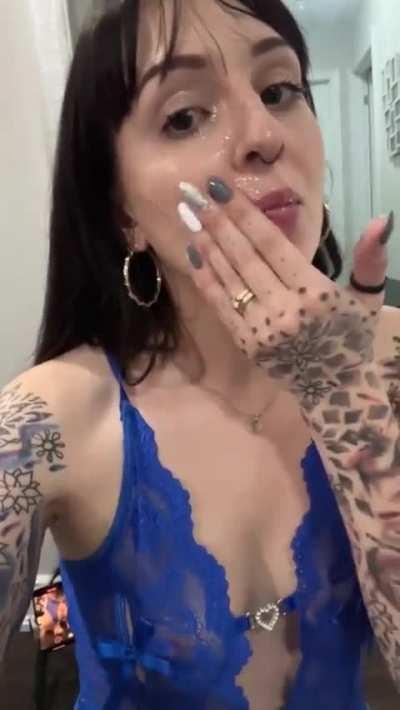 Regardless where he cums, I'm still eating it