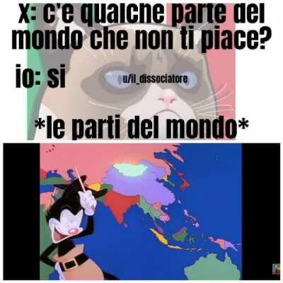 Le parti del mondo che preferisco (Ah no)