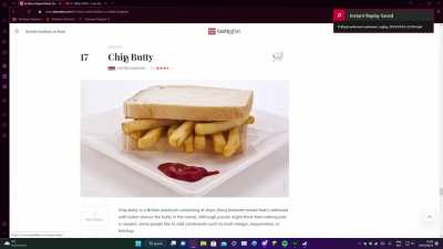 Me and my friends were going through the worlds worst british food list 2 years ago