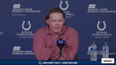 Chris Ballard speaks on the criticisms of AD.
