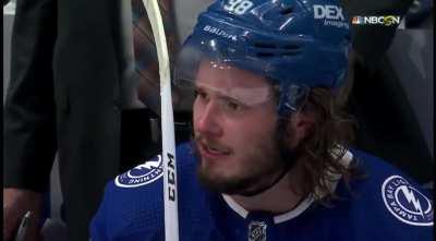 No lip reading, kids - Sergachev shares his thoughts on an opponent