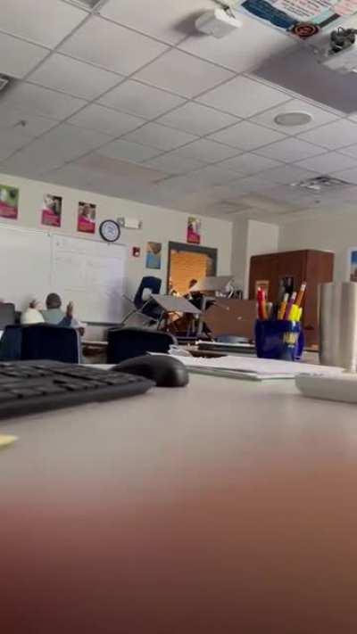 There was a shooting at my school today