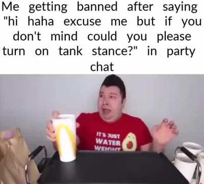 it's my fault for giving them a tankxiety attack :(