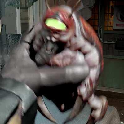 angry freeman yells at snark