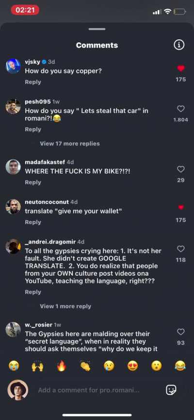 Useless language of unflaired ones