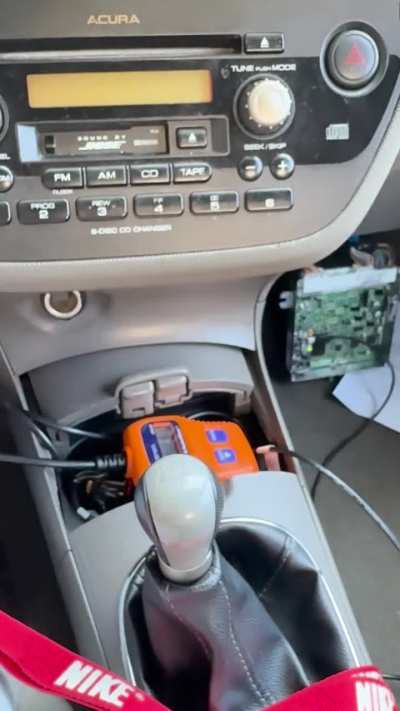 High idle + weird humm (? From the trans?