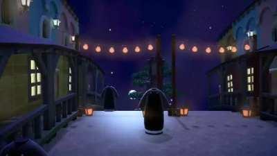 Spirited aways' ghost town but 2.0 update version. I love 2.0 update so much!