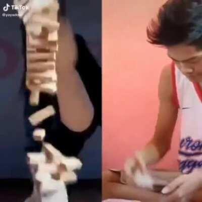 Here she comes kickin the door