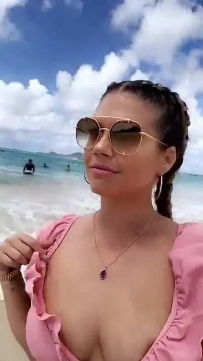 Snapchat Partial Nip Slip (No Overlays)