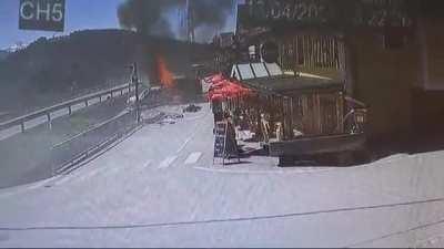 Overspeeding and Lose control with 160kmh in Austria