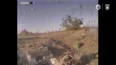 Russian position near Pokrovsk targeted by Ukrainian 414th Birds of Magyar drone unit