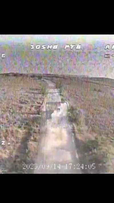 Those katsaps who survived the storming of Andriivka tried to escape from their positions, but nothing succeeded.