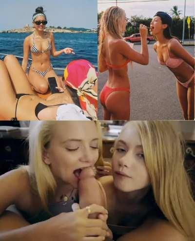 Lily & Livvy also enjoy sharing