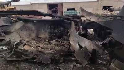 Russian base and 3 mechanized howitzers destroyed in Donetsk