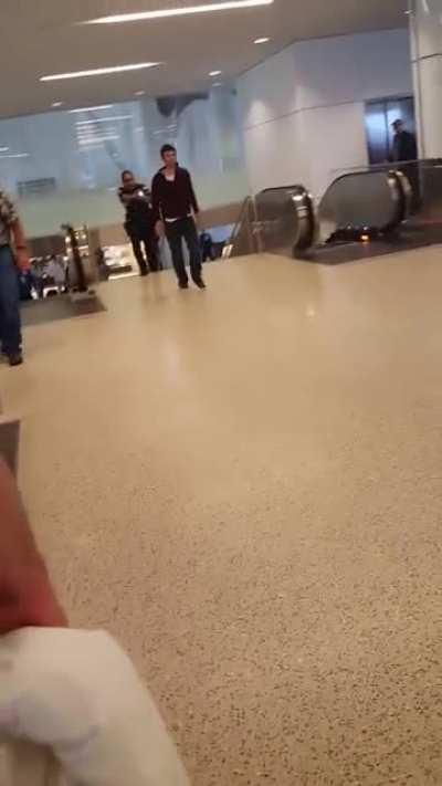 I'm too sexy for your taser, too sexy for your taser