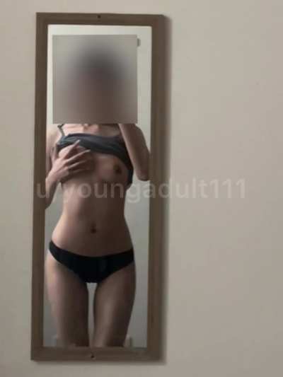 just poking through (f)