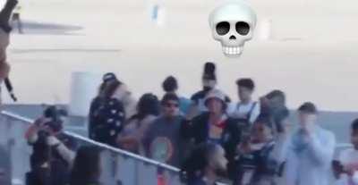 The most awkward rap concert in history