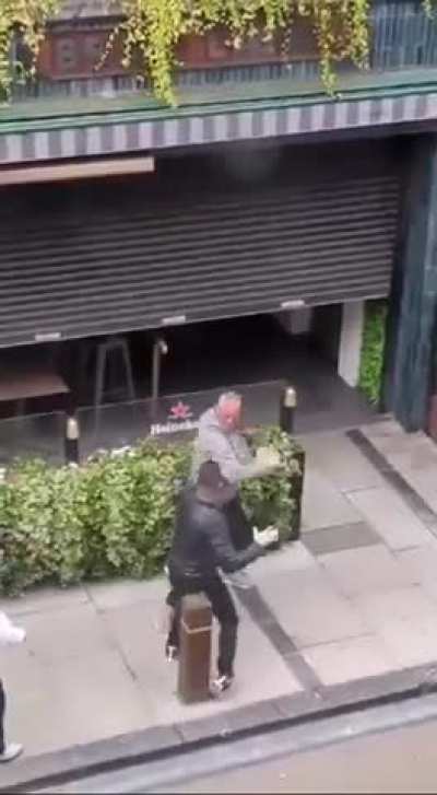 His friend did not want to knock him out