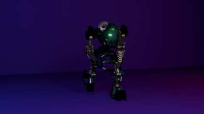 Onua Walk animation test [Blender]