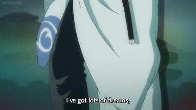 Gintoki singing the Doraemon opening