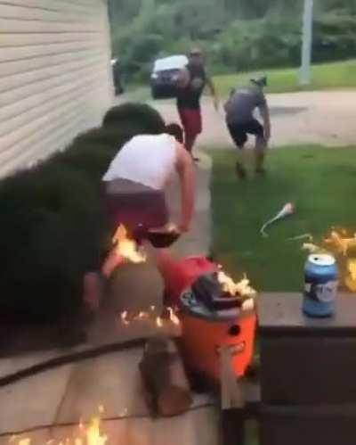 It was so hot he had to take his shorts off caw caw