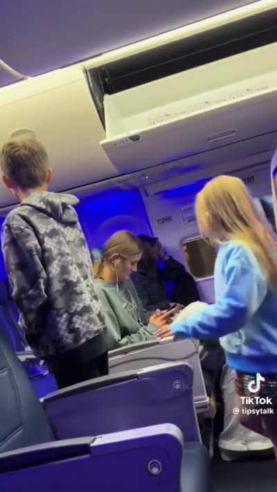 All that smoke and she thought nobody saw it