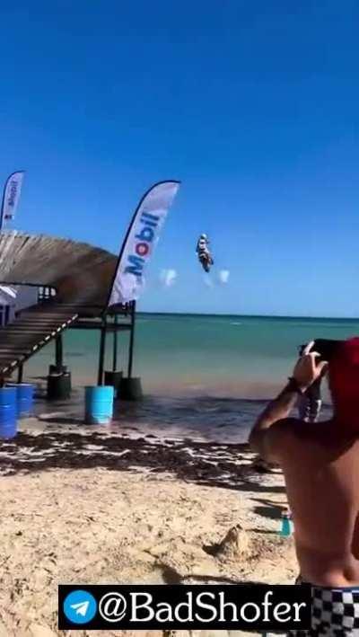 He didn't get the objective of this race!