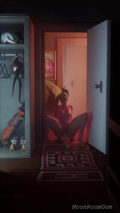 Mercy home alone ( MoonRoomOom )[Overwatch]