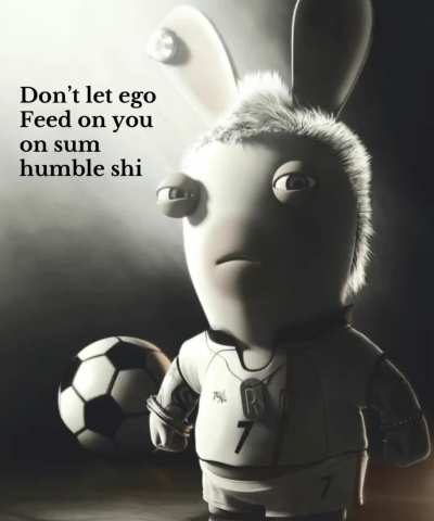 Can smb draw the rabbid as the player and make the ball dozer